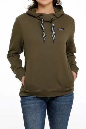 CLMAK7898001 Womens Cinch Hoodie