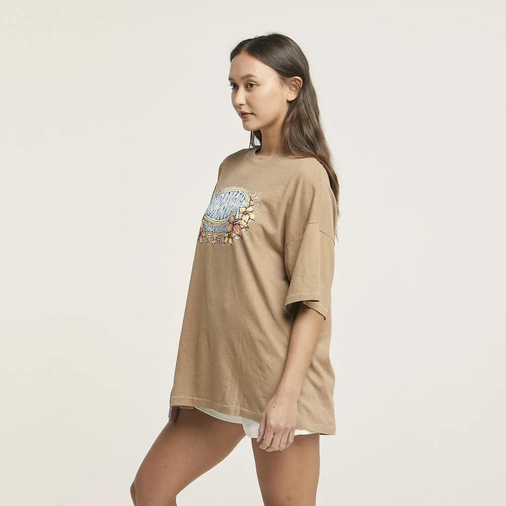 Coastal Floral Hemp Tee
