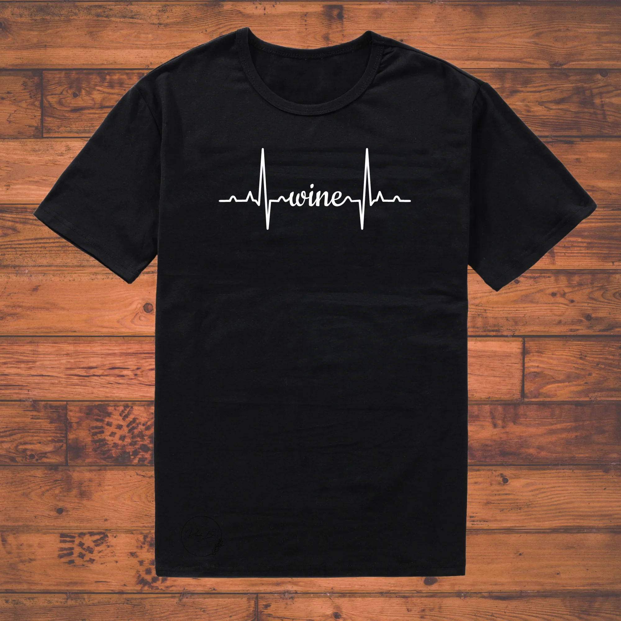 Coffee | Wine |  Heartbeat T-shirt |