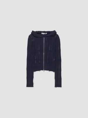 Compact Hood in Washed Navy