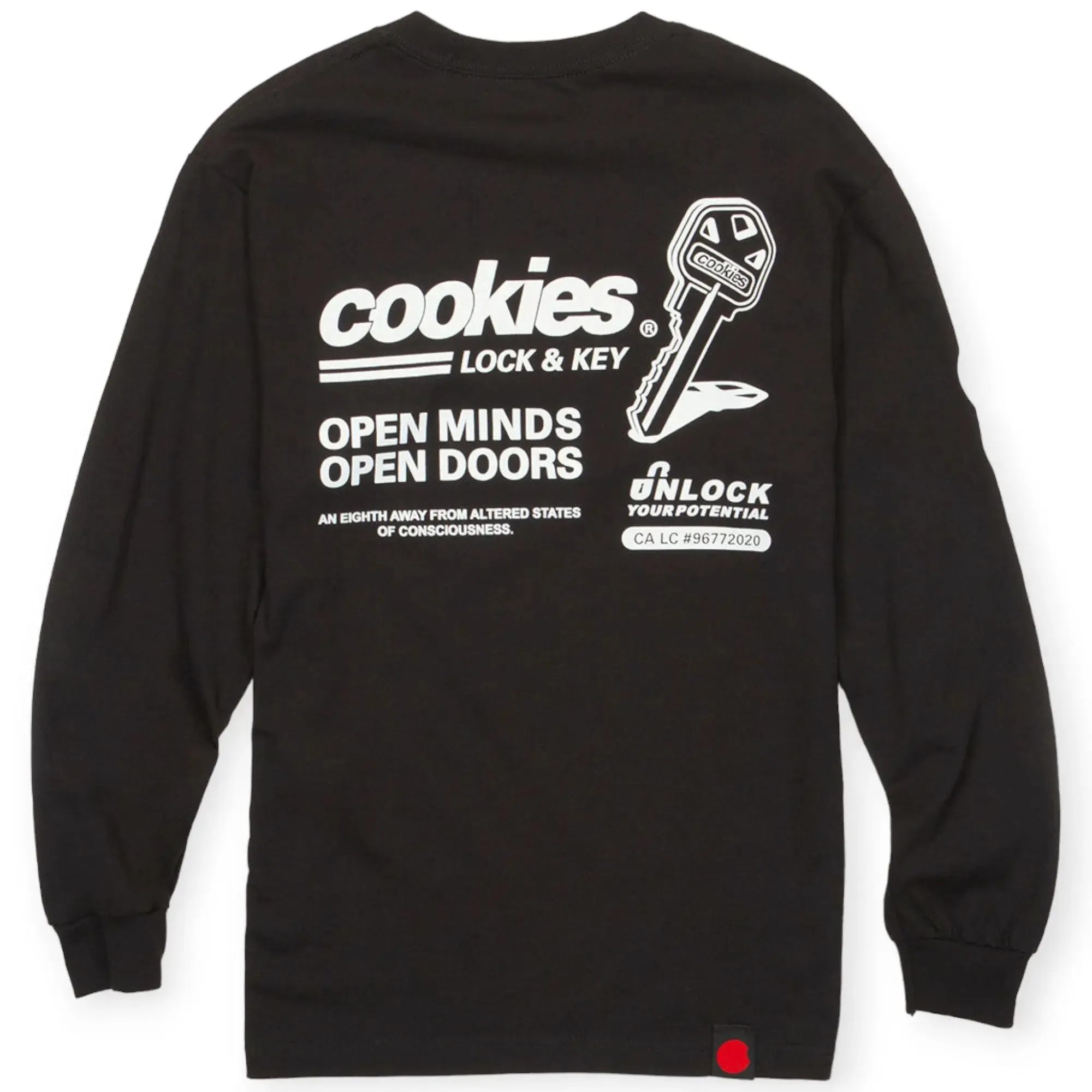 Cookies SF Men Lock And Key LS Tee(Black)