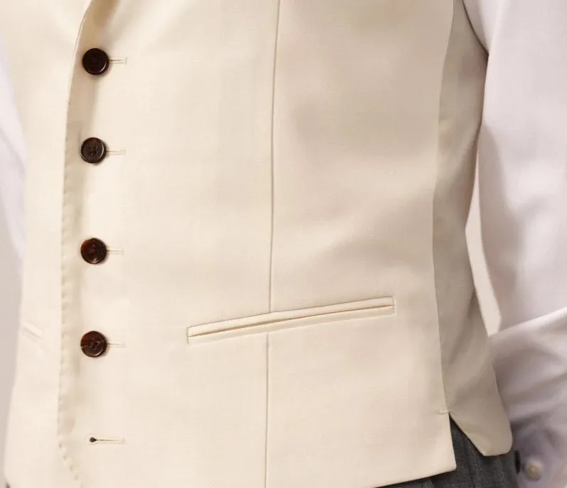 Cream Waistcoat