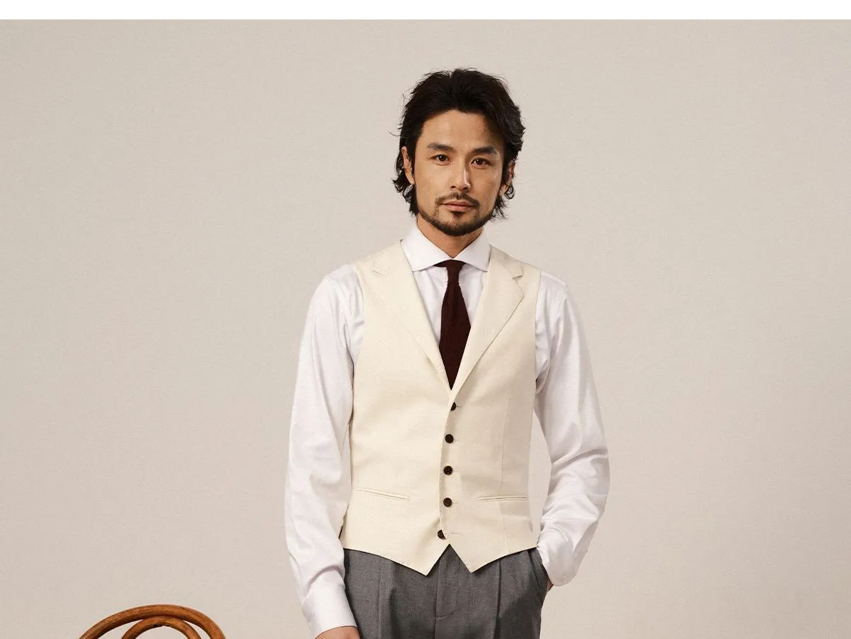 Cream Waistcoat