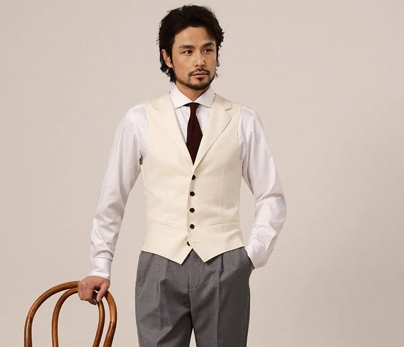 Cream Waistcoat