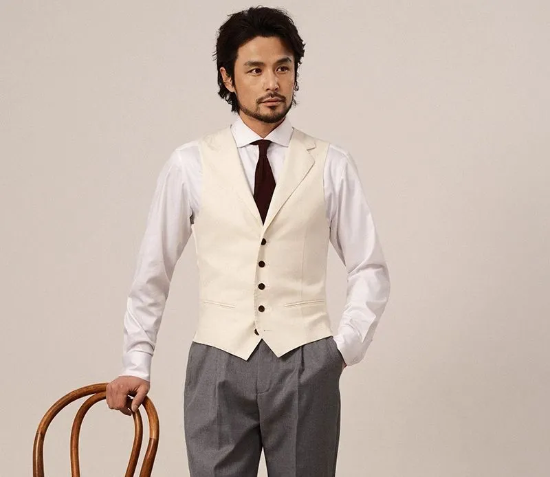 Cream Waistcoat