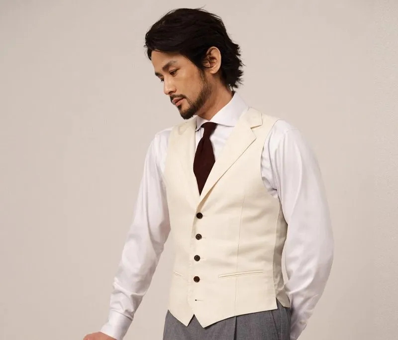 Cream Waistcoat