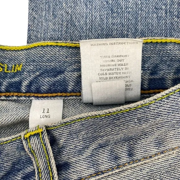 Cruel Girl Jeans Size 11 Long Women’s Kelsey Slim Boot Cut Medium Wash