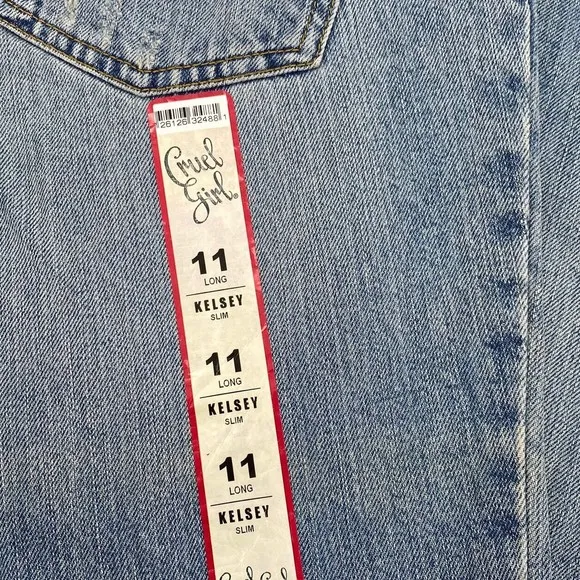 Cruel Girl Jeans Size 11 Long Women’s Kelsey Slim Boot Cut Medium Wash