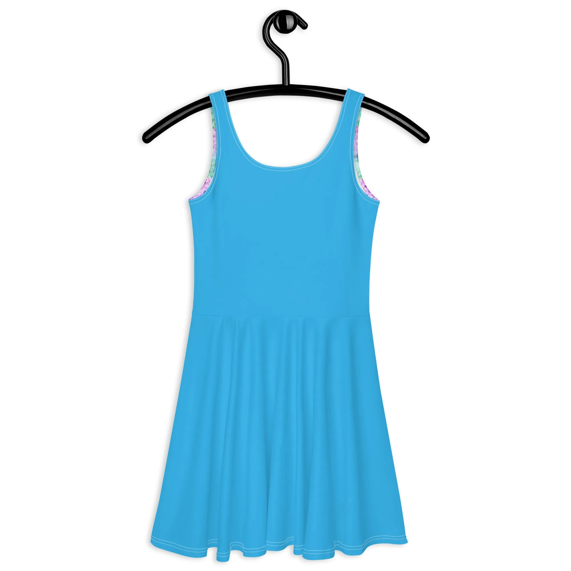 Crystal Stripe Skater Dress