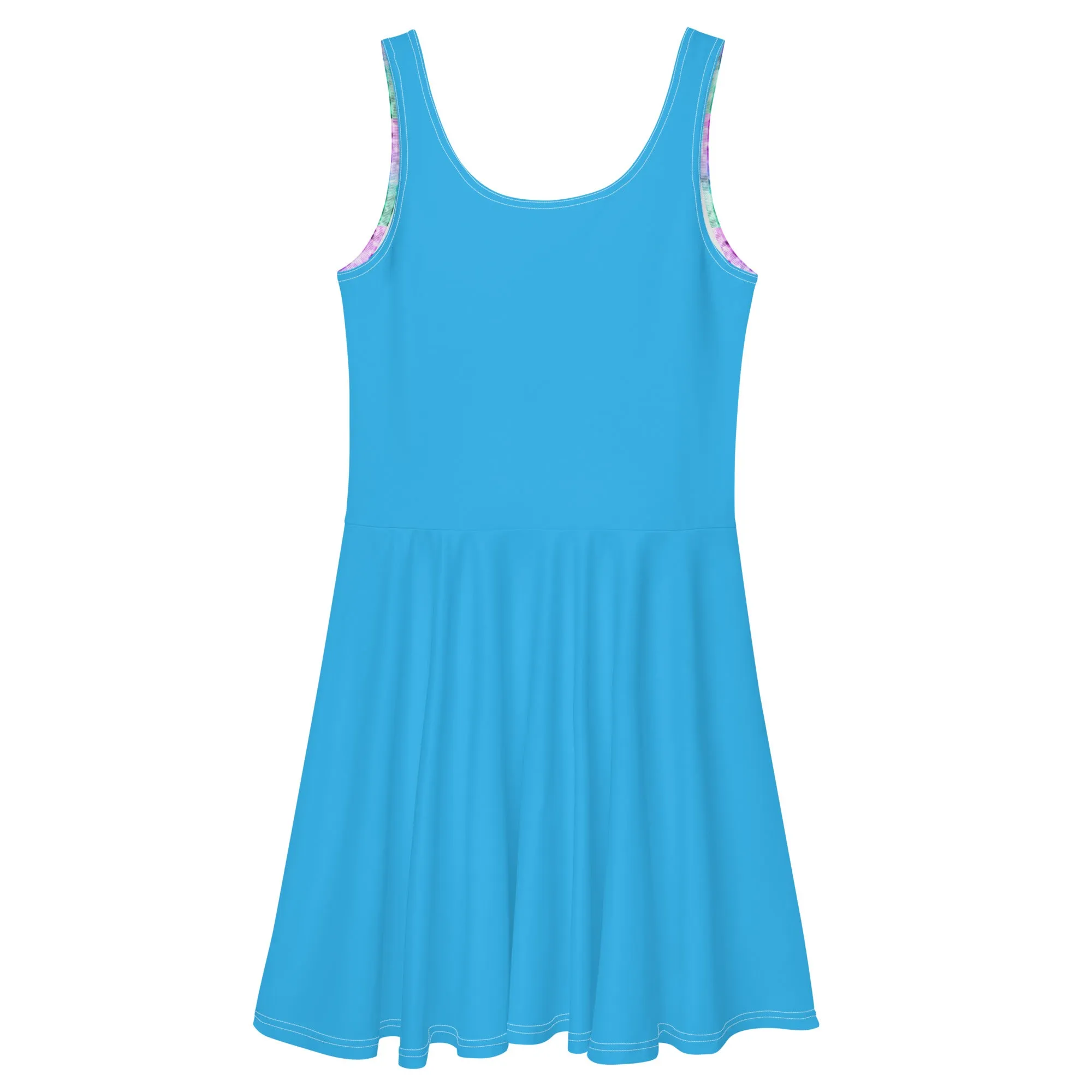 Crystal Stripe Skater Dress