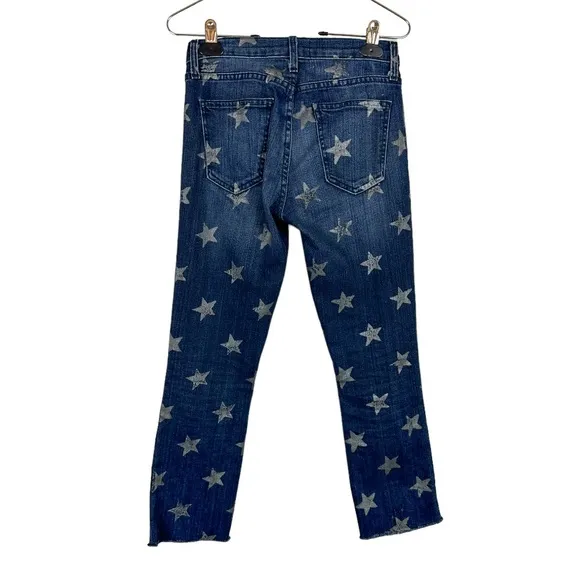 Current Elliot Star Jeans Cropped Size 25
