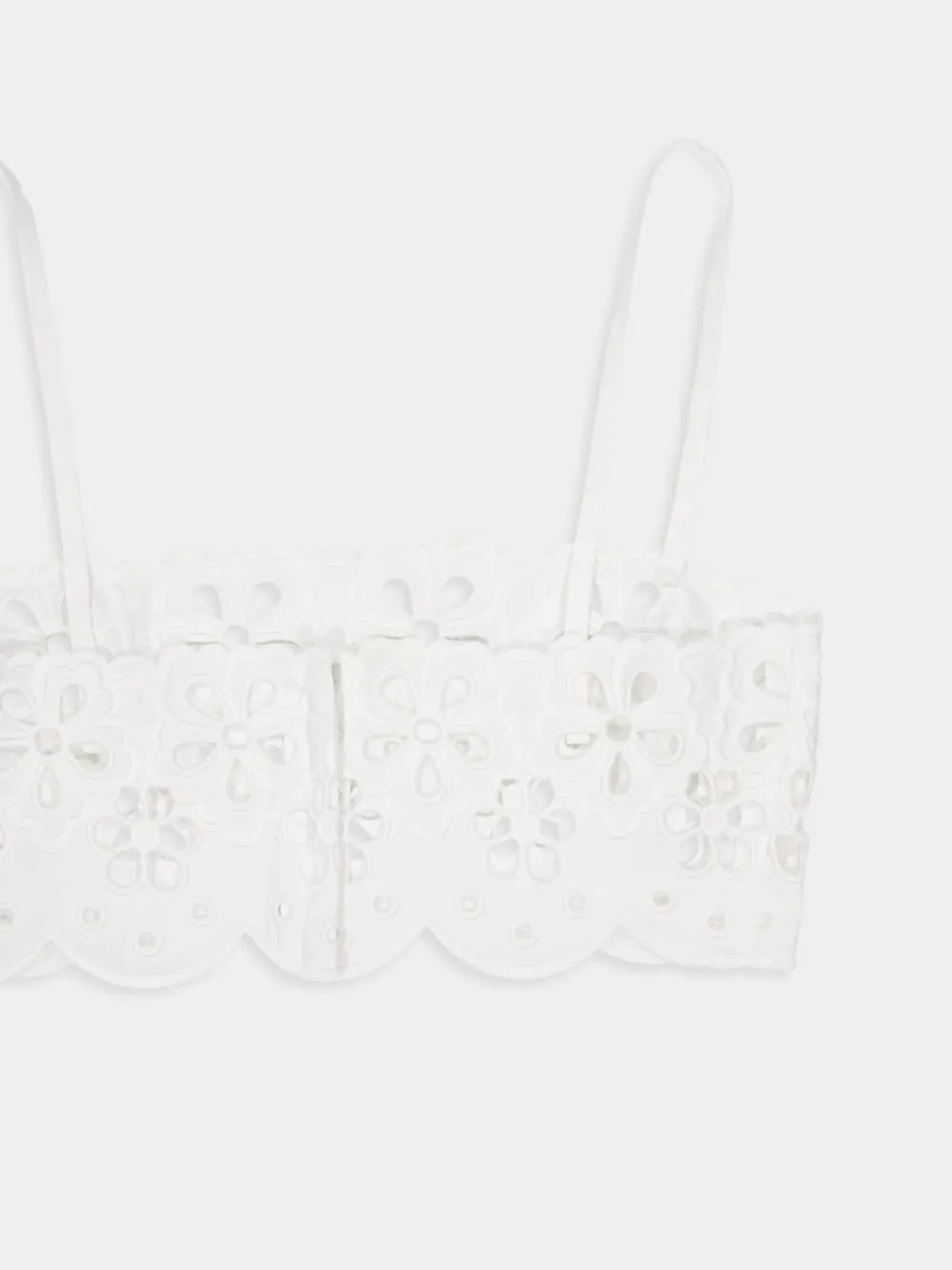 Cut-Out Detailing Cotton Top