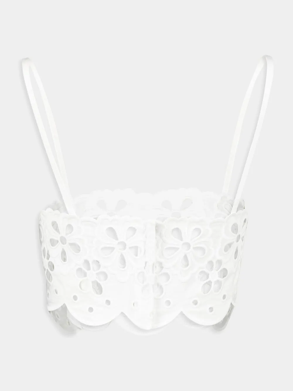 Cut-Out Detailing Cotton Top