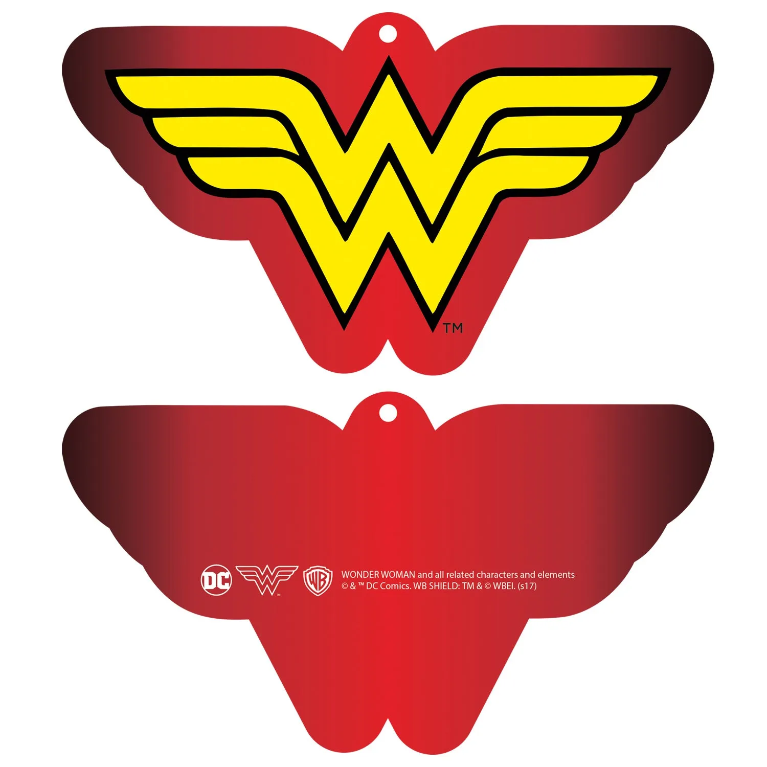 DC Comics Wonder Woman Logo Vintage Official Men's T-shirt (White)