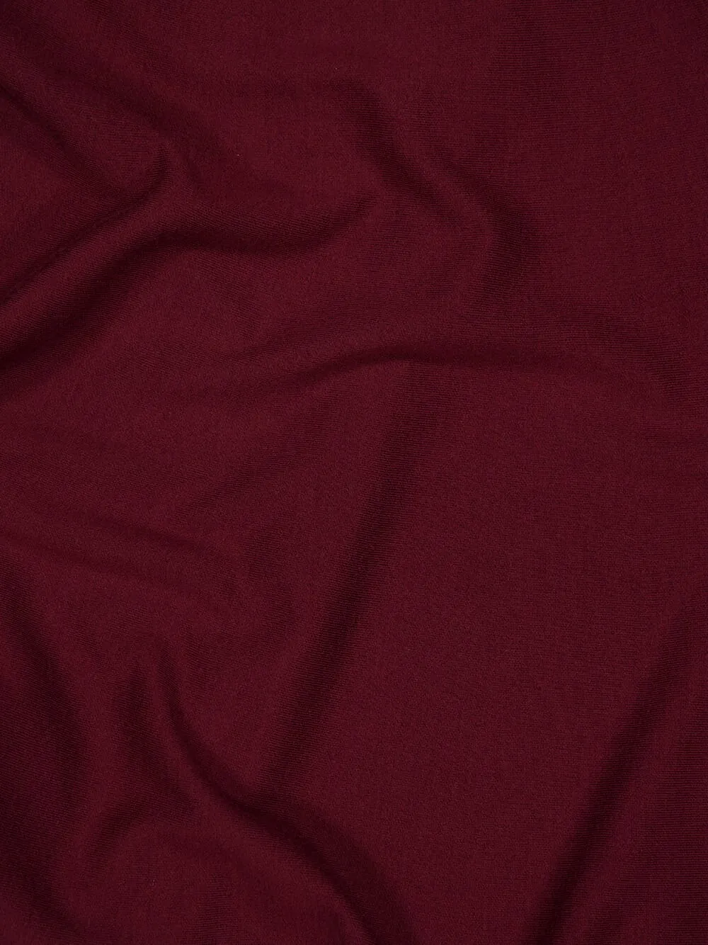 Deep Bordeaux Freddie Knit Midi Skirt