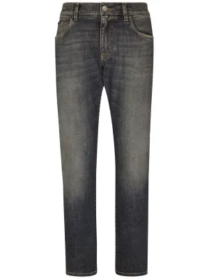 Denim cotton jeans