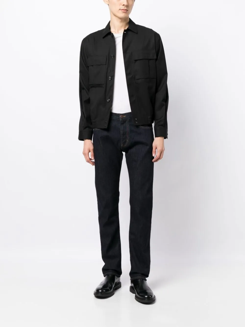 Denim cotton jeans