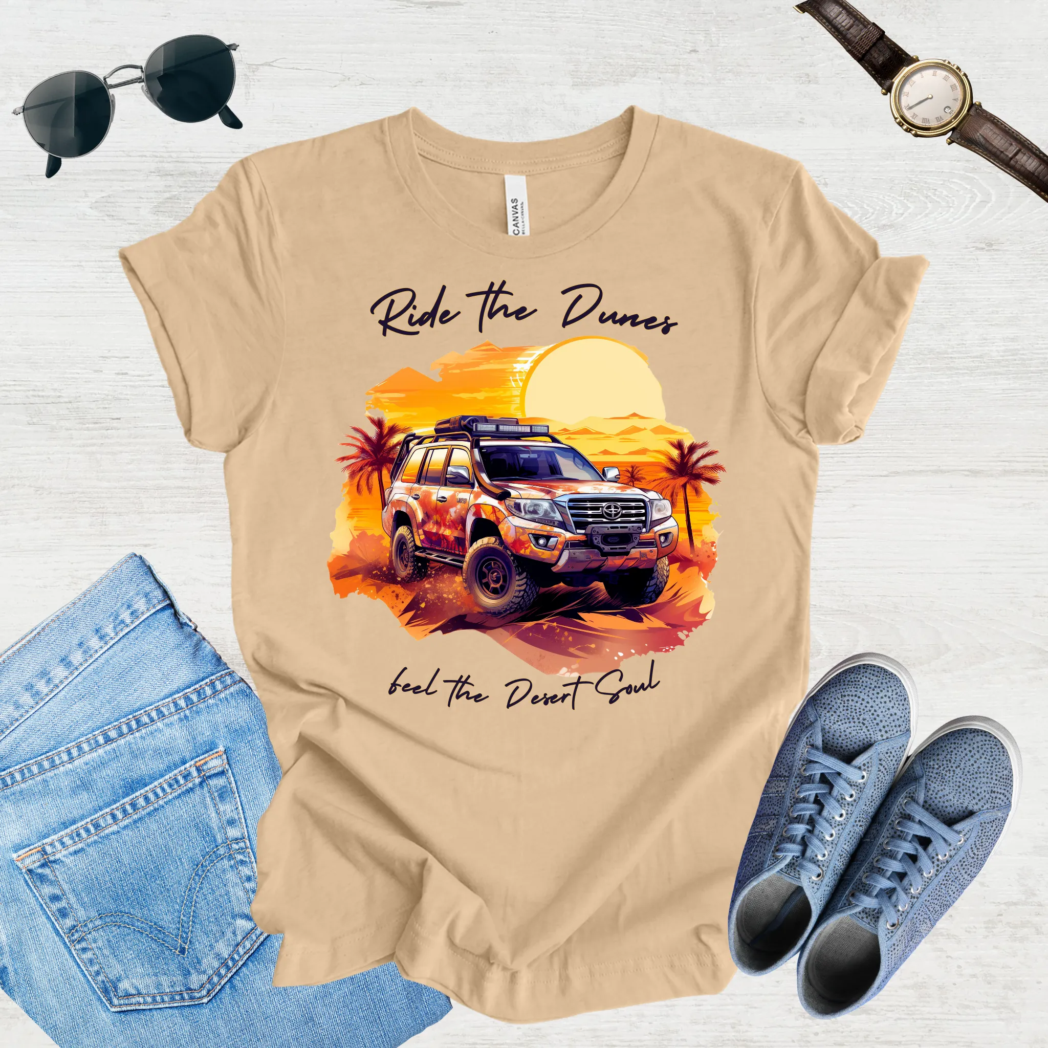 Desert Dreams: Dubai Safari Adventure Tee