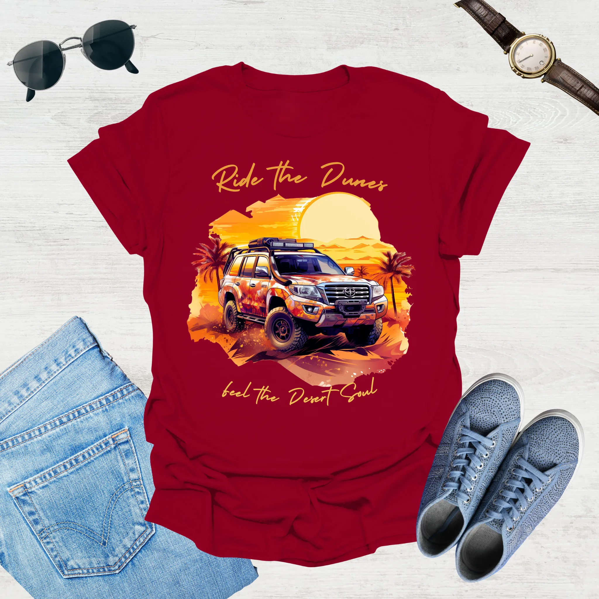 Desert Dreams: Dubai Safari Adventure Tee