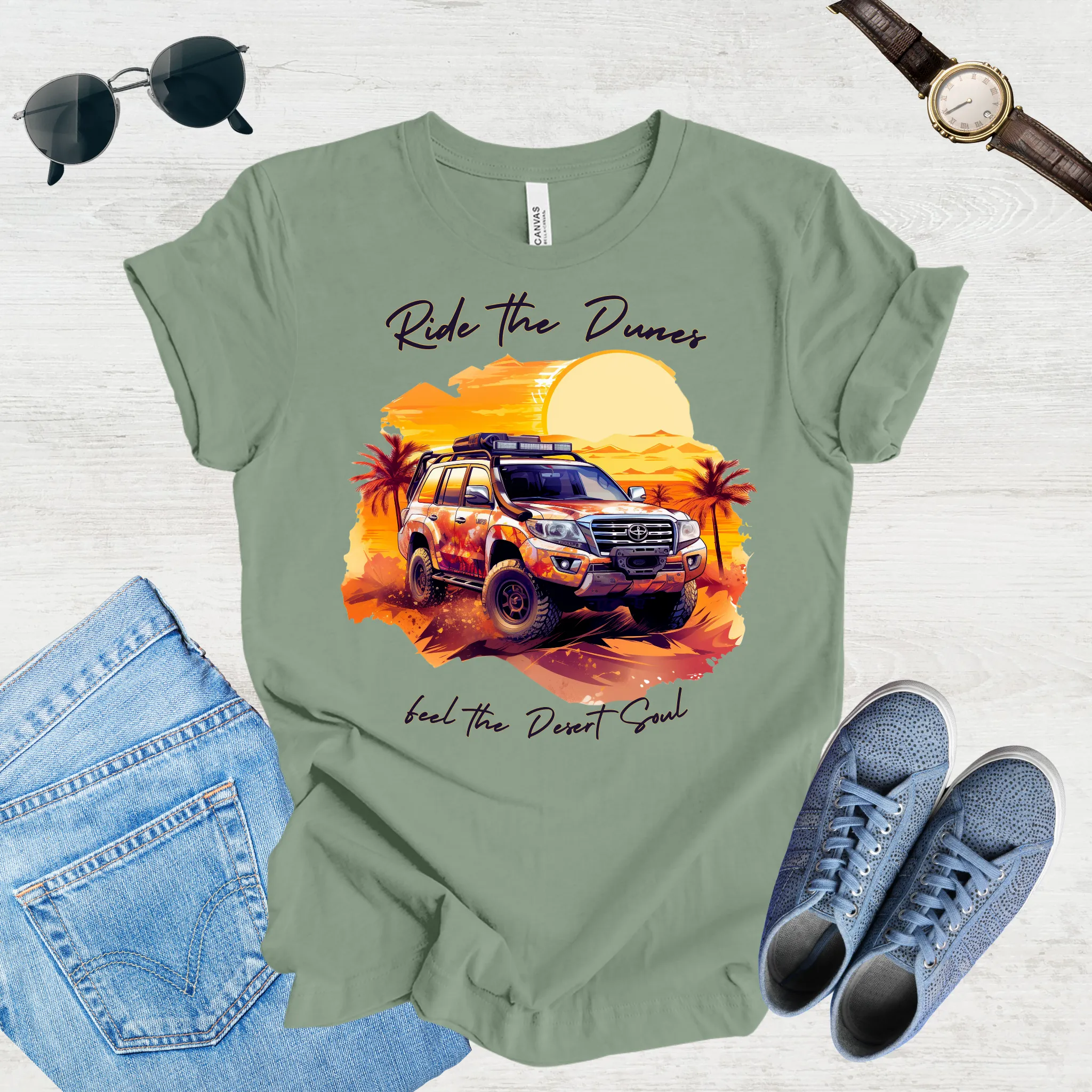Desert Dreams: Dubai Safari Adventure Tee