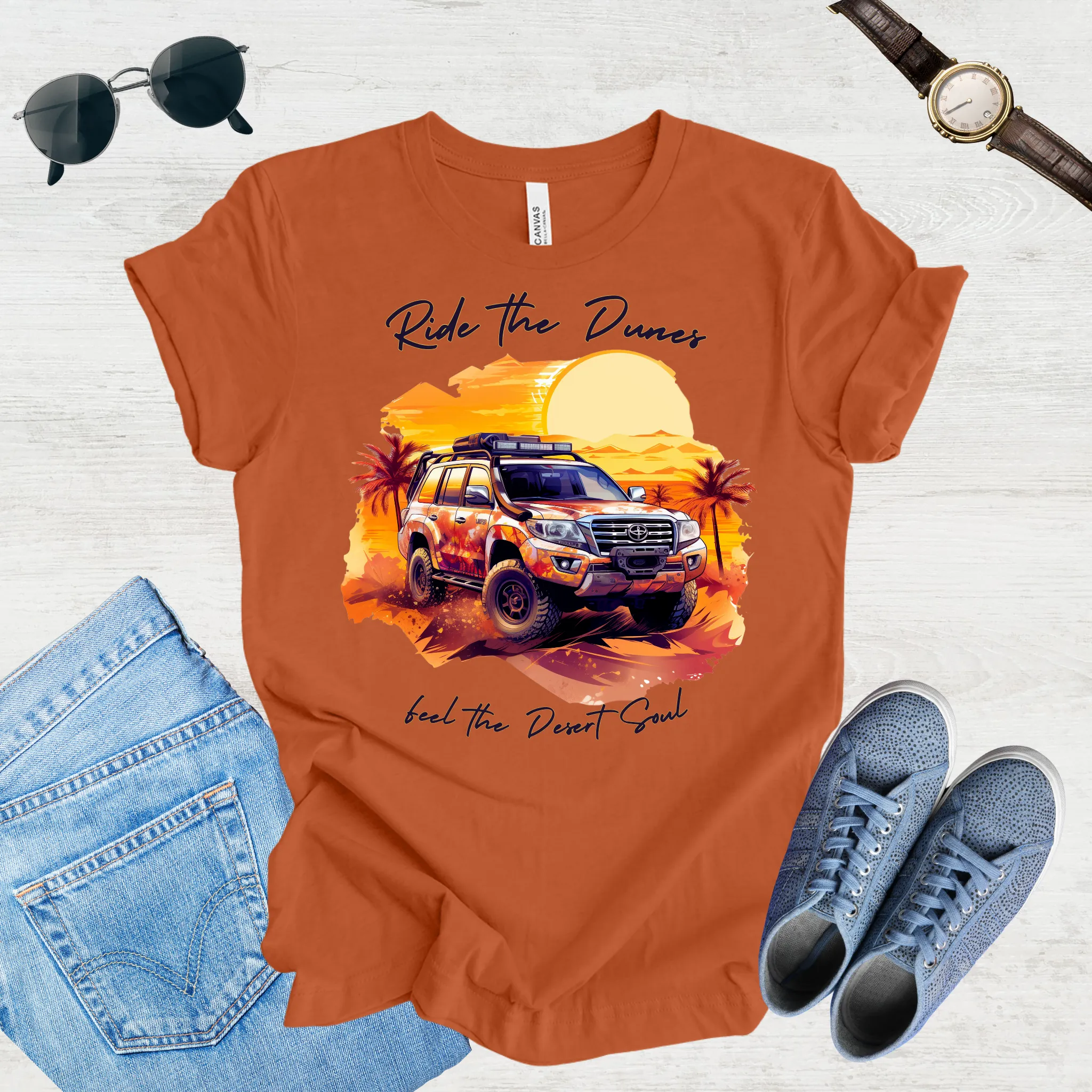 Desert Dreams: Dubai Safari Adventure Tee