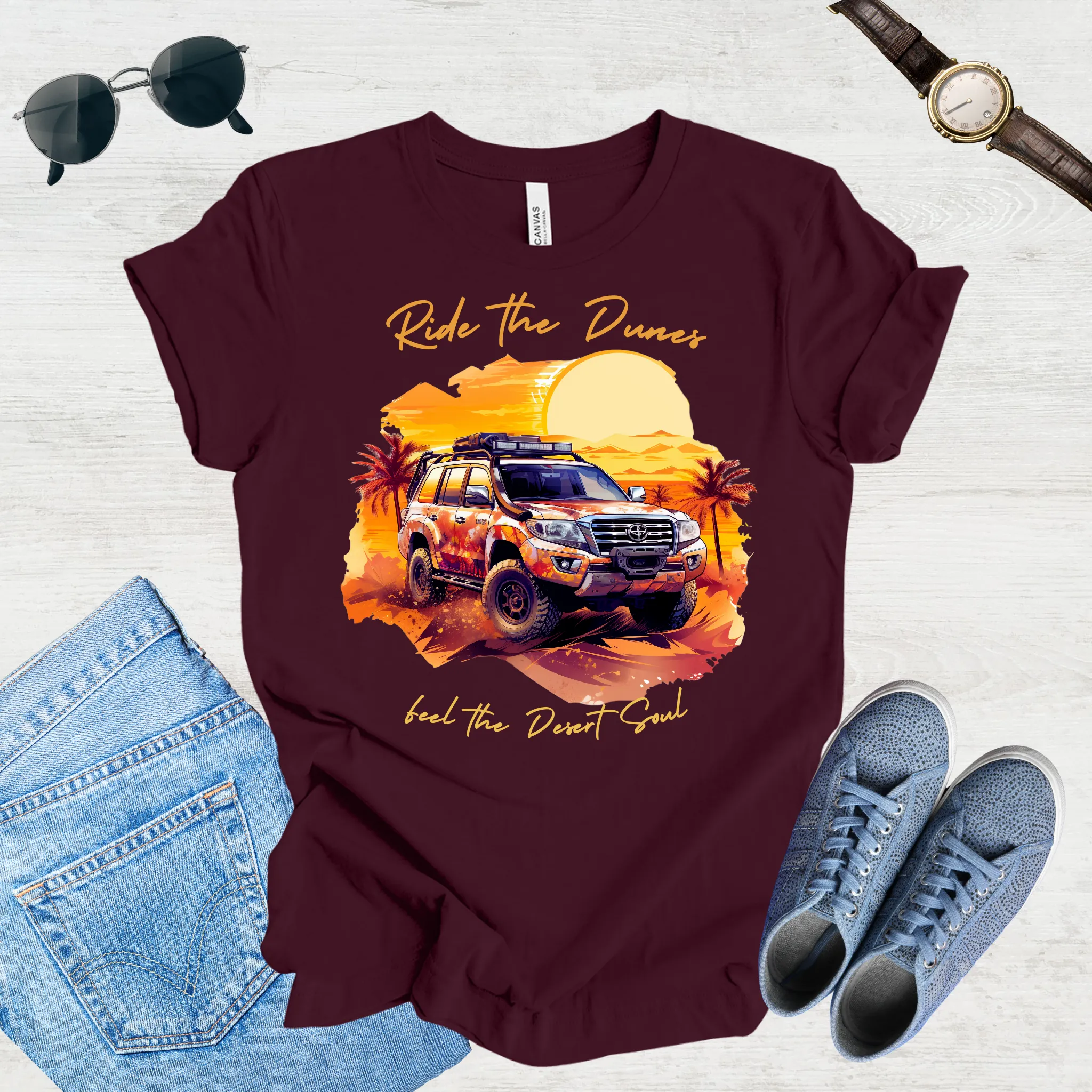 Desert Dreams: Dubai Safari Adventure Tee