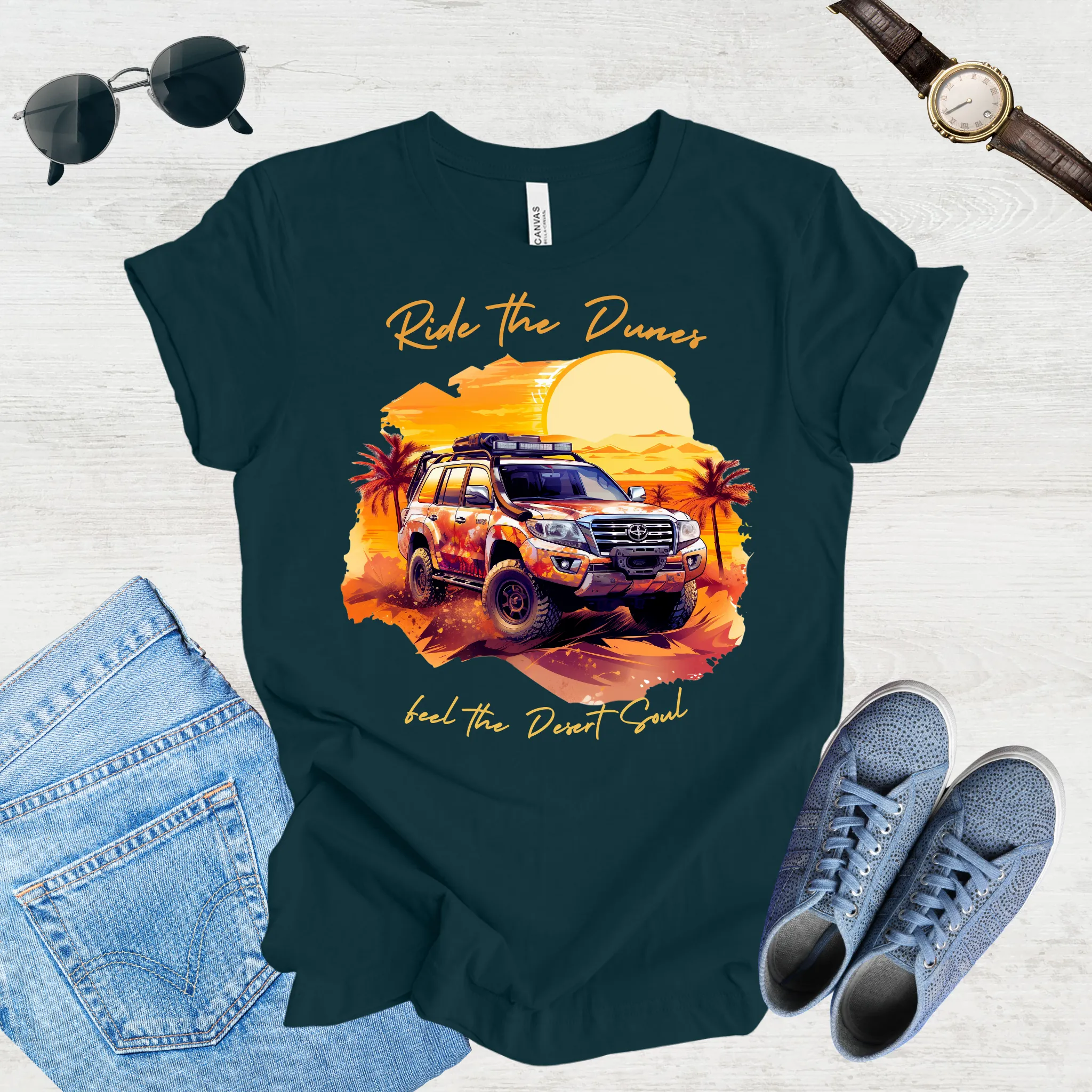Desert Dreams: Dubai Safari Adventure Tee