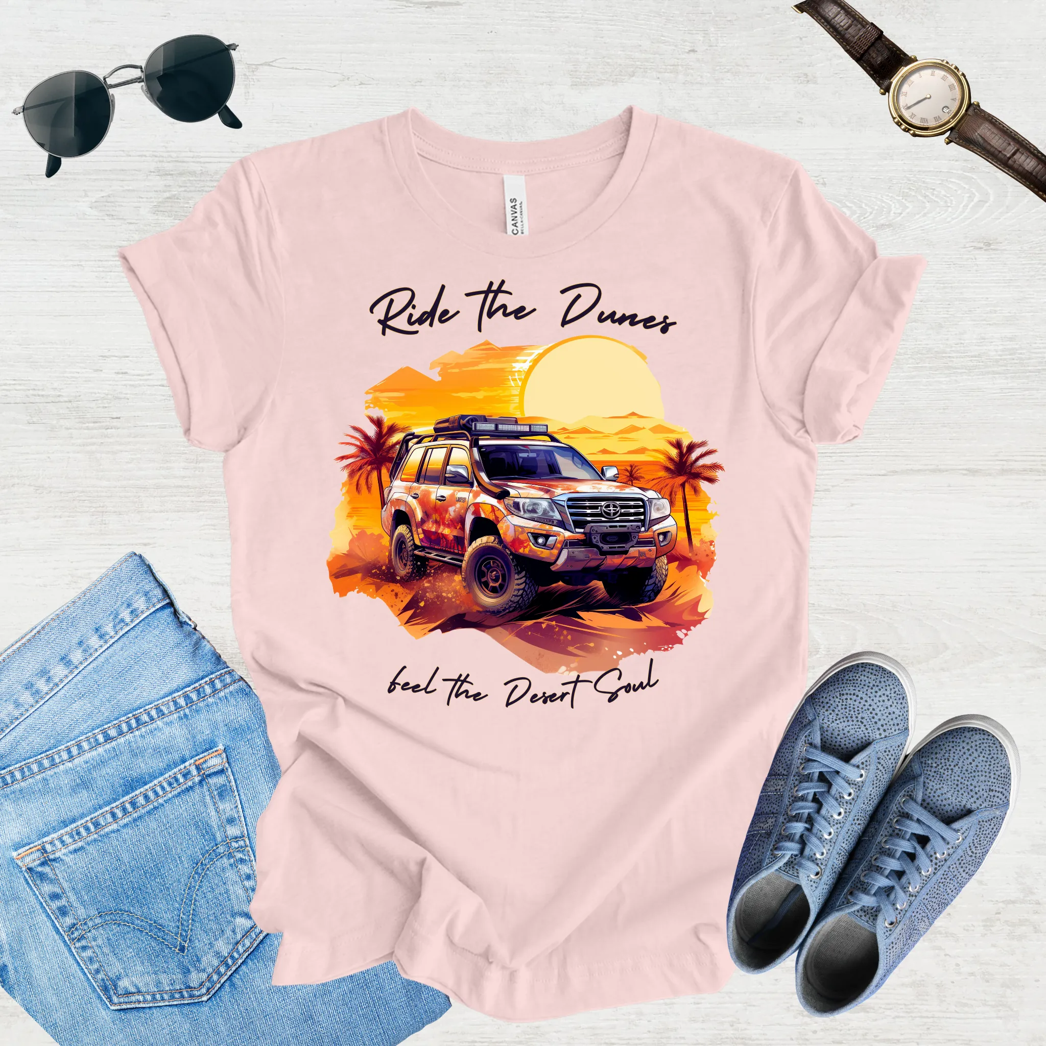 Desert Dreams: Dubai Safari Adventure Tee