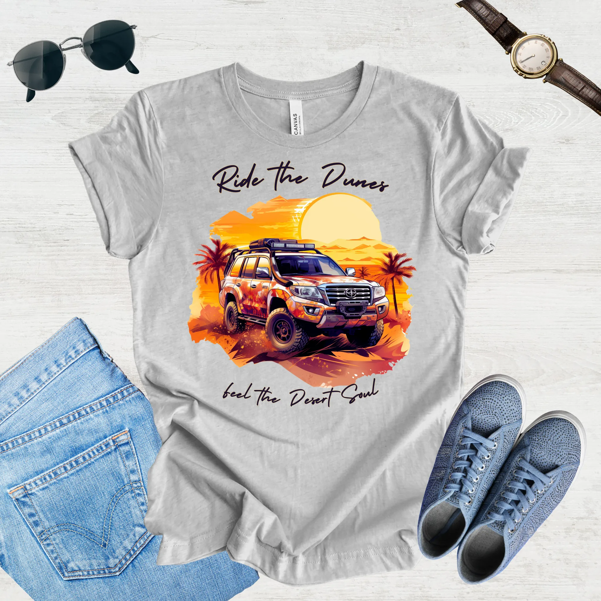 Desert Dreams: Dubai Safari Adventure Tee