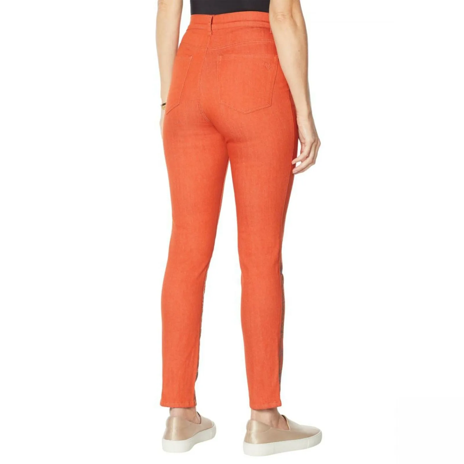 DG2 by Diane Gilman Women's Classic Stretch Artwork Printed Jeans