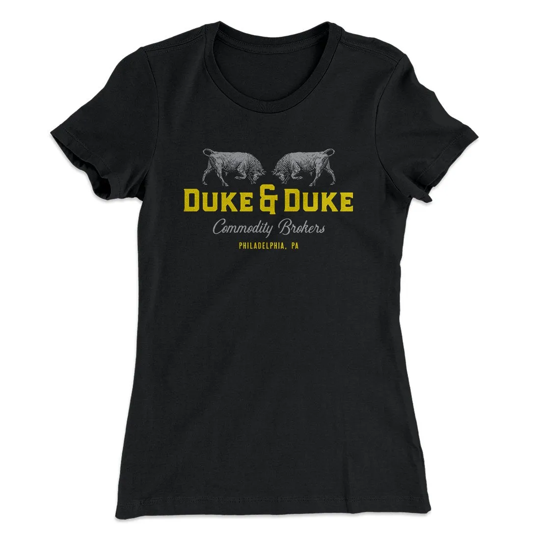 Duke and Duke Commodity Brokers Women's T-Shirt