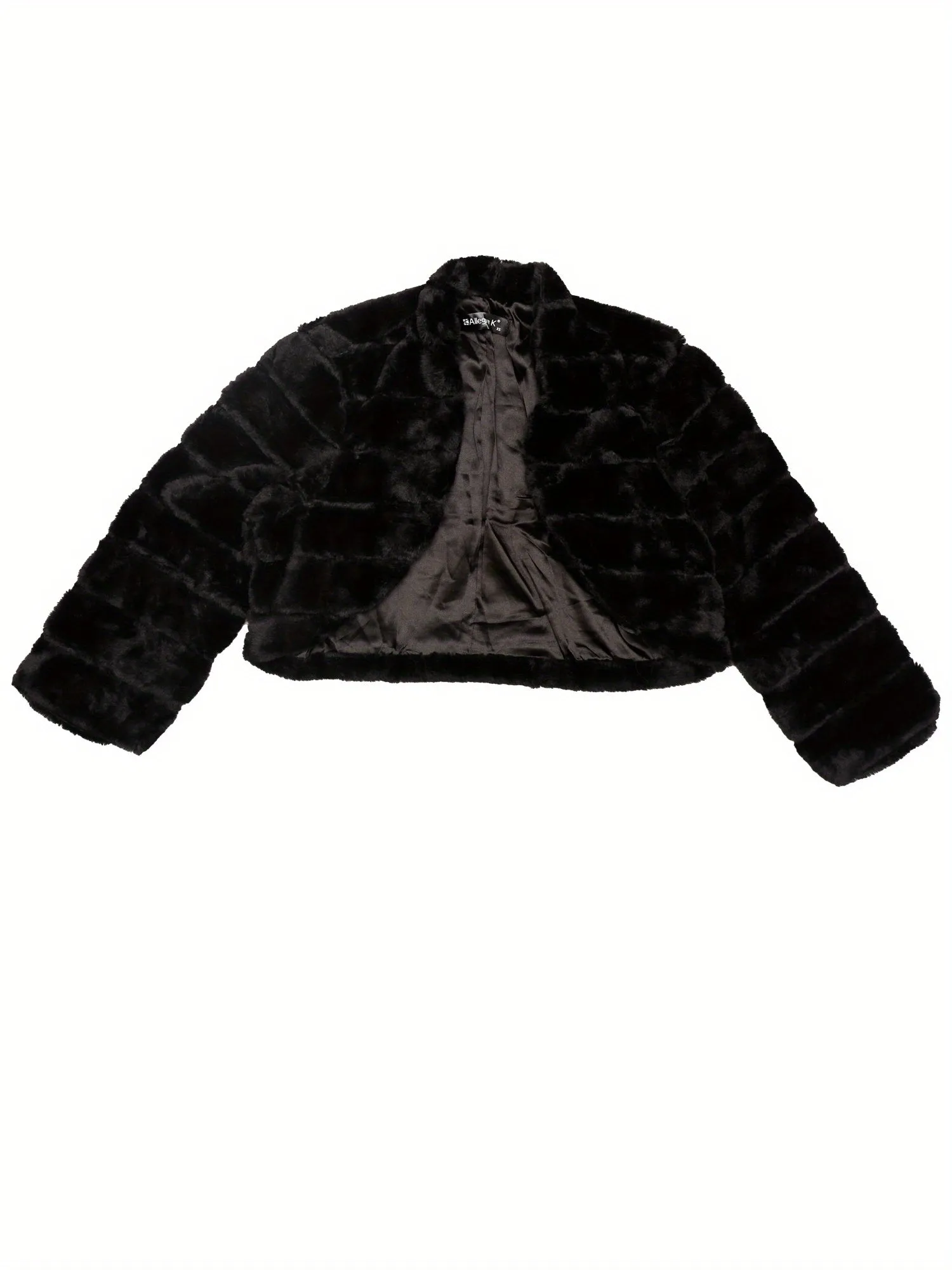 Elegant Allegra K Womens Fluffy Faux Fur Bolero Shrug