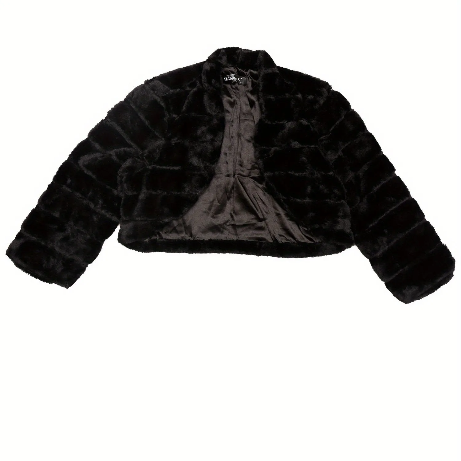 Elegant Allegra K Womens Fluffy Faux Fur Bolero Shrug