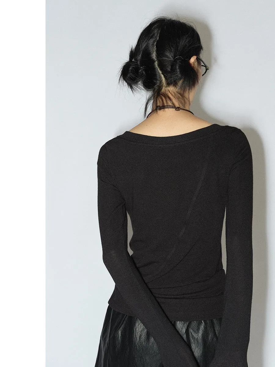 Elegant Long-Sleeve Top