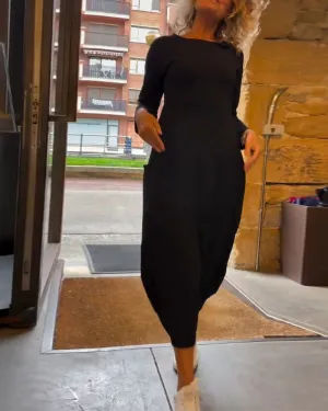 Elena™ Casual Smooth Dress