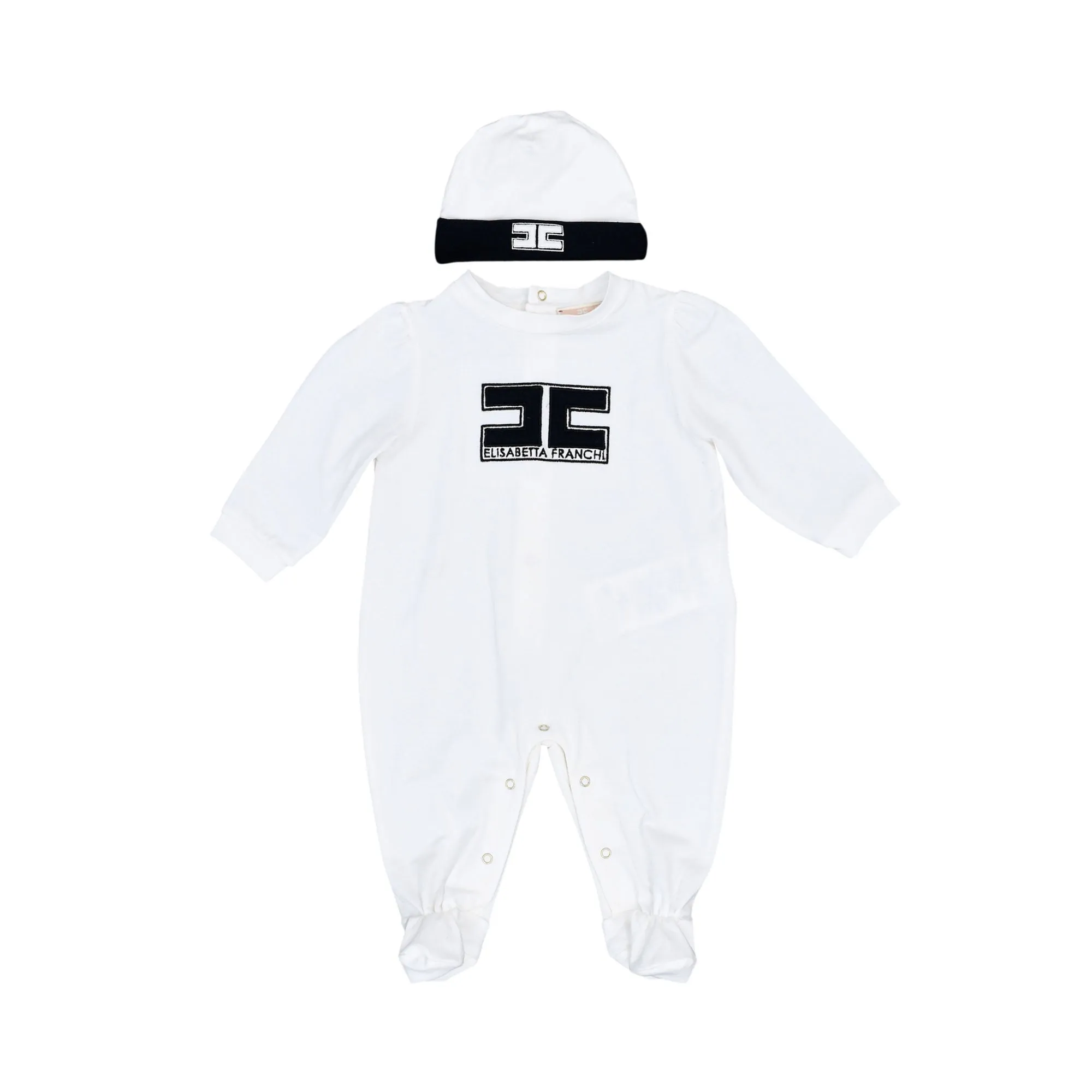 Elisabetta Franchi Baby Girl's Sleepsuit & Hat Set