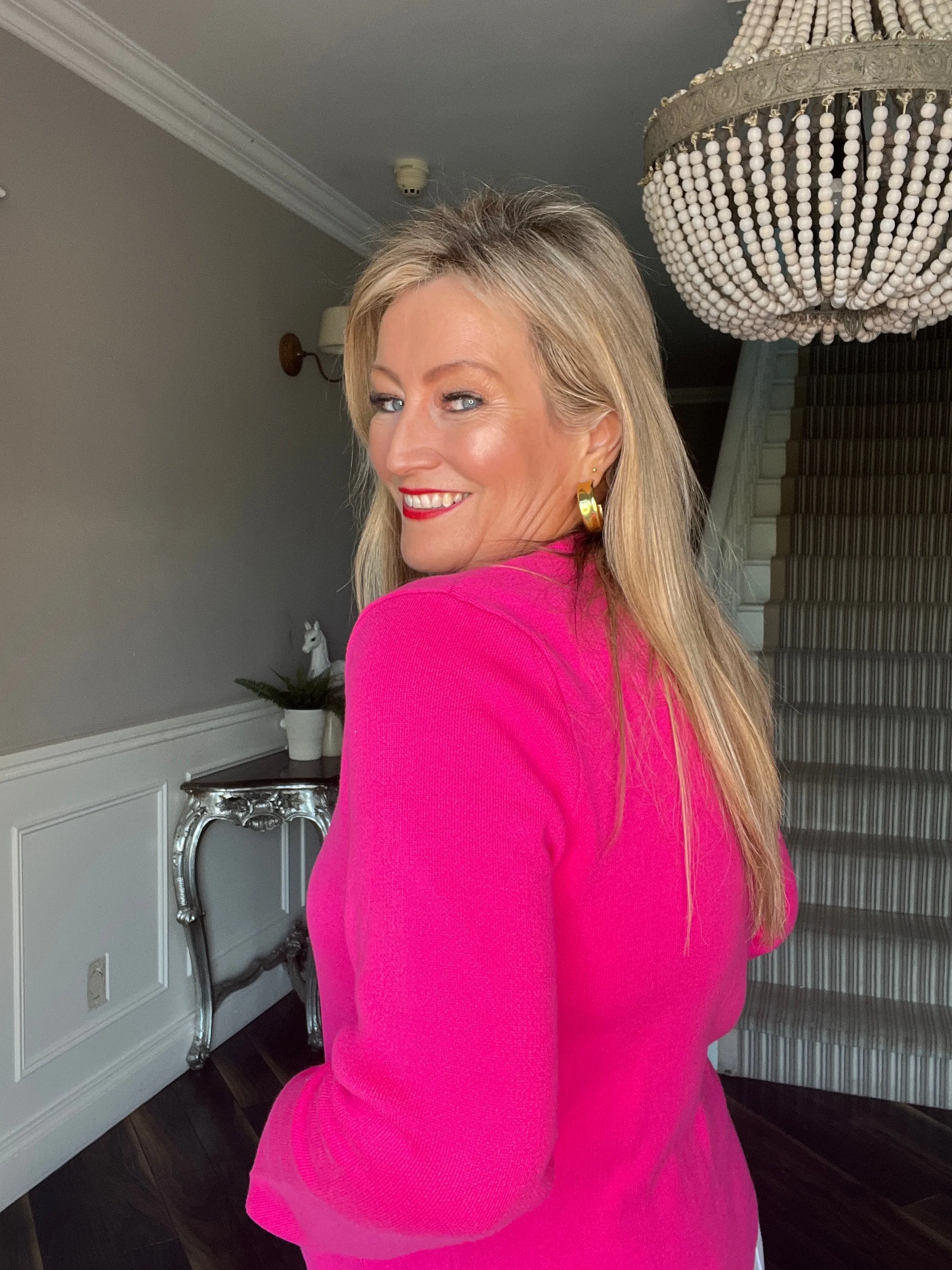 Ella Hot Pink Cardi