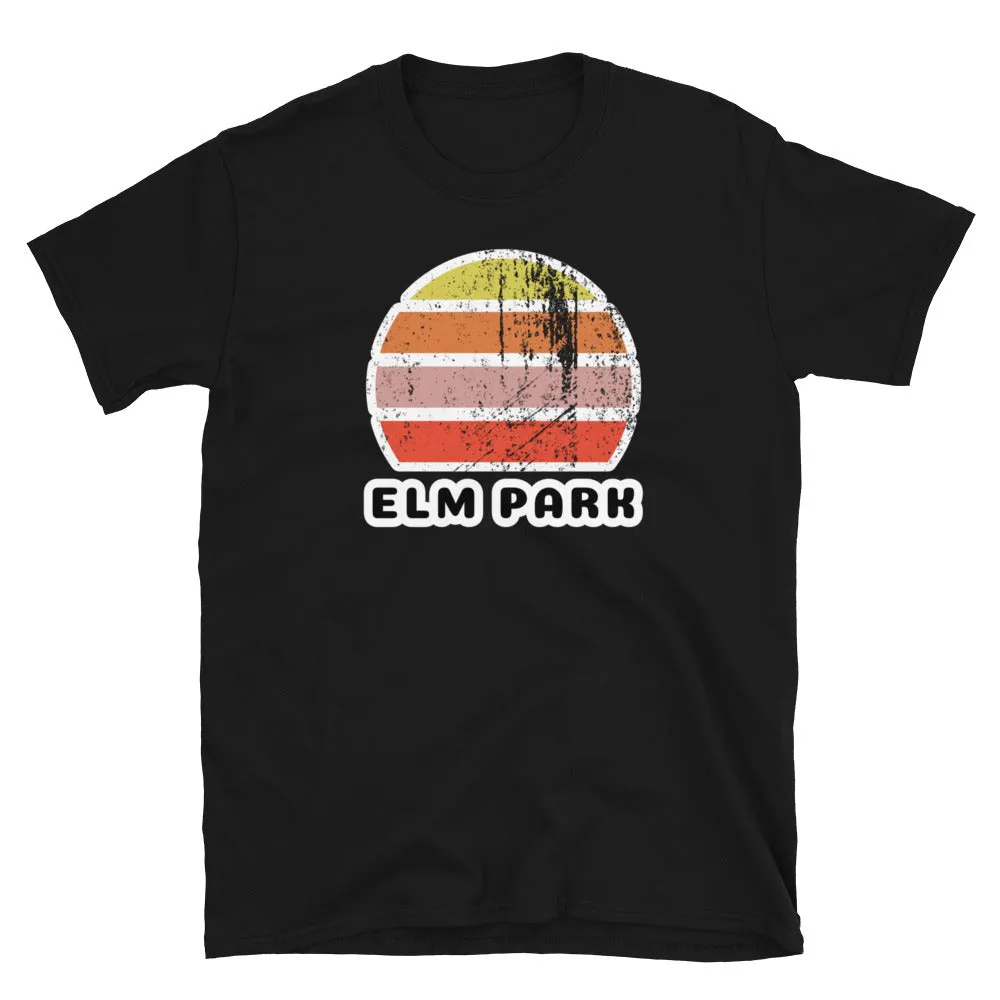 Elm Park Vintage Sunset T-Shirt