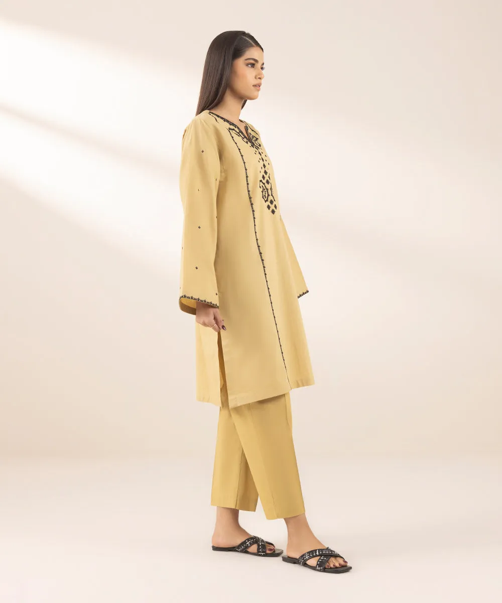 Embroidered Cambric Shirt