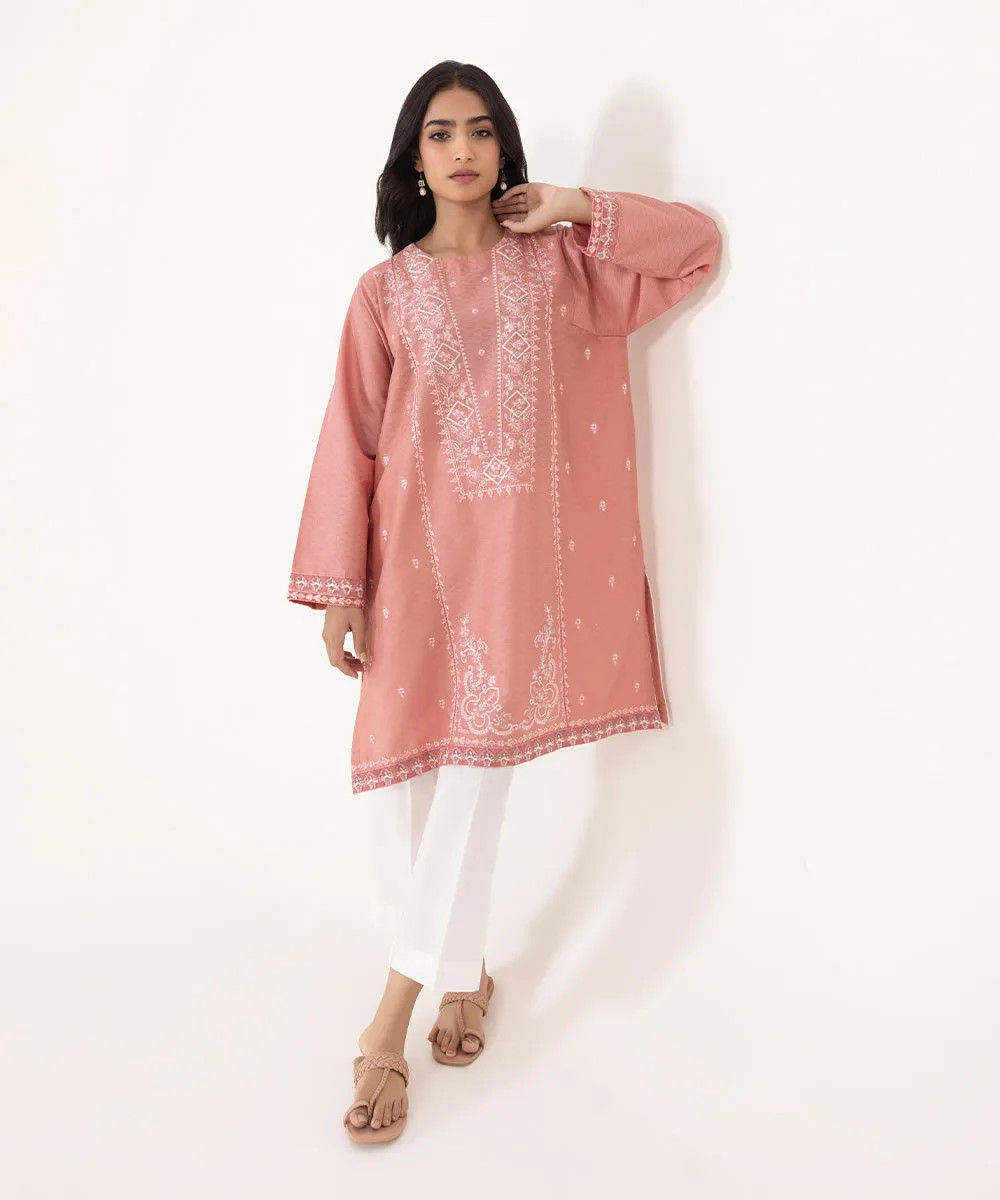 Embroidered Cotton Shirt