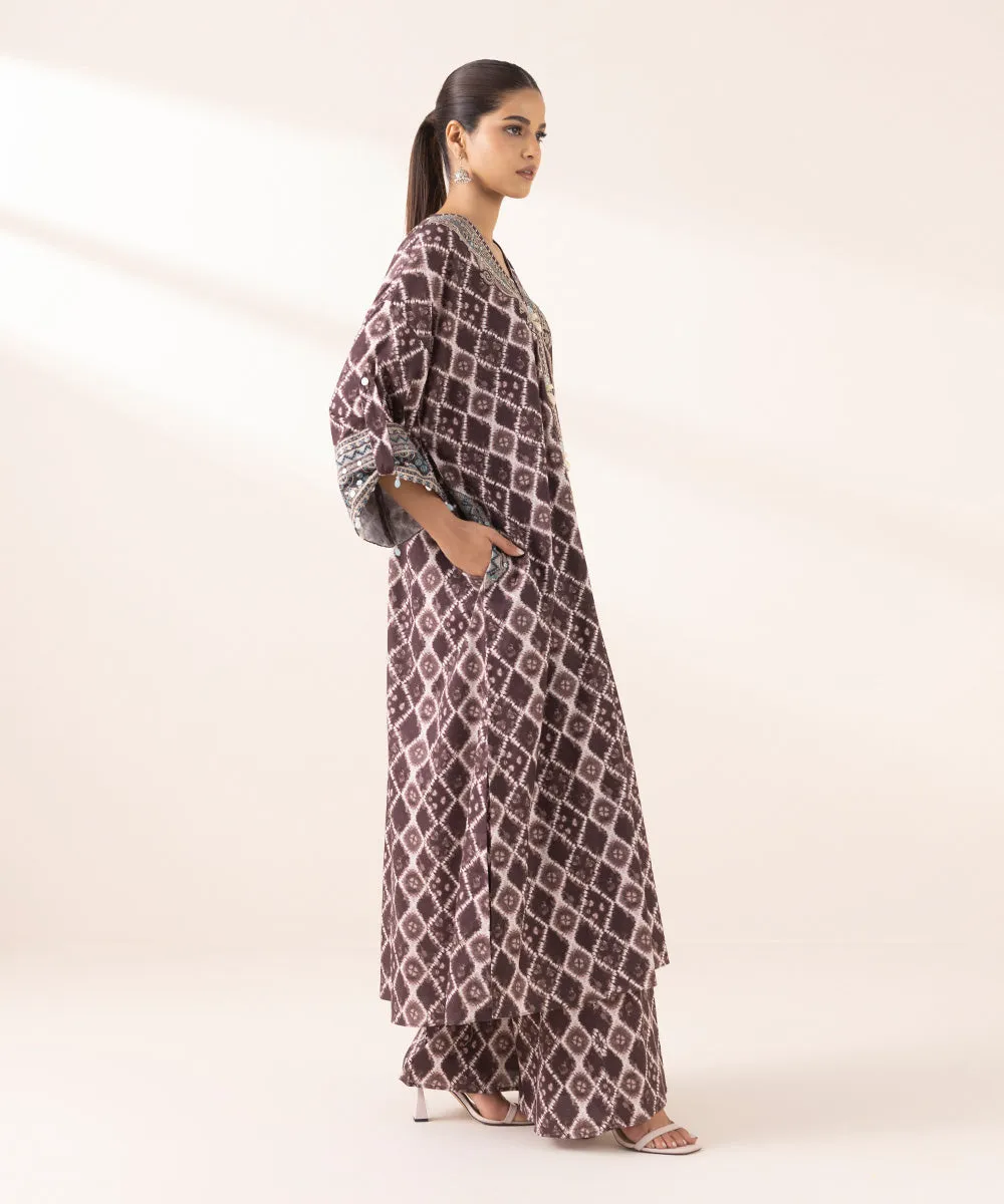 Embroidered Cotton Viscose Shirt