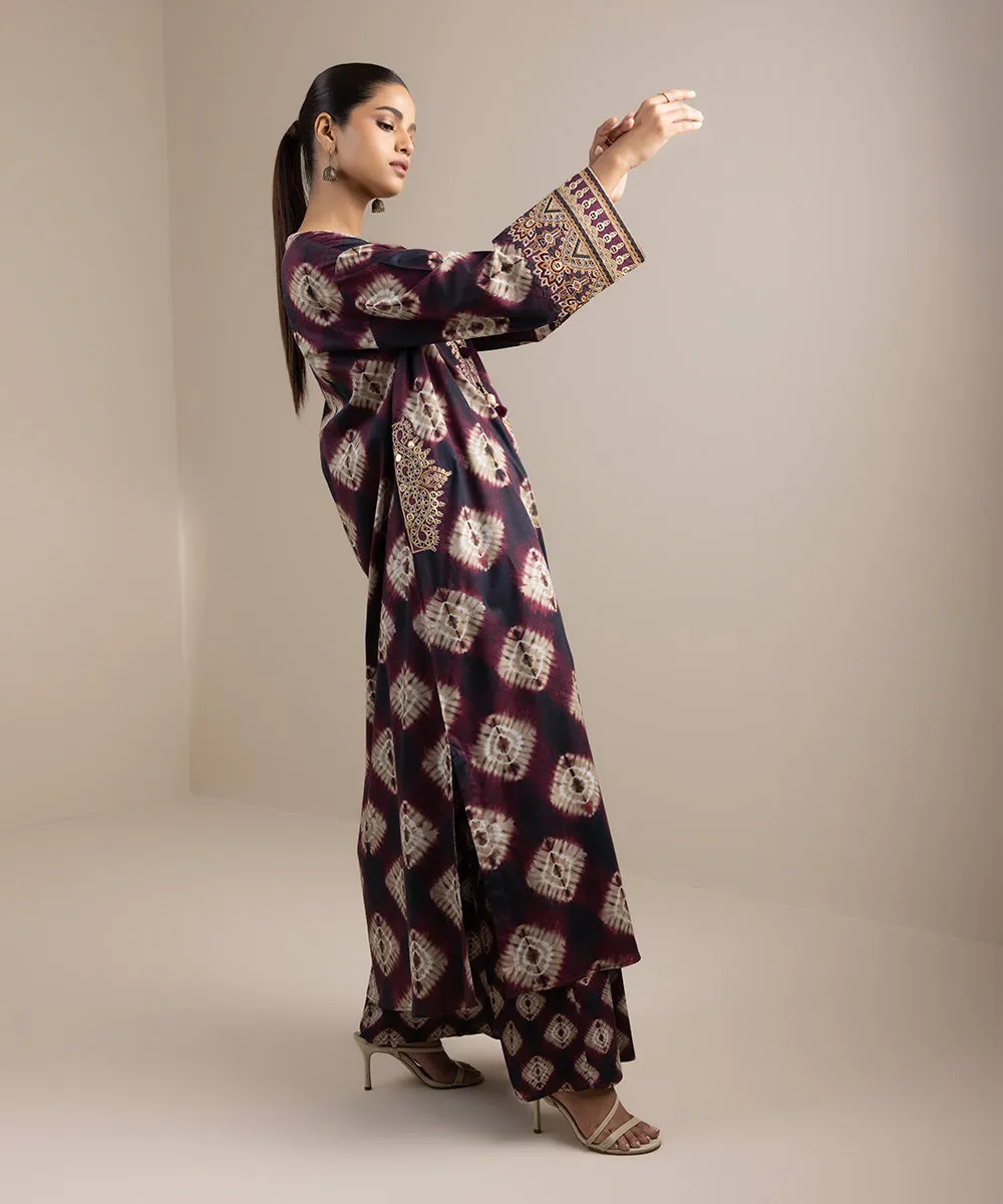 Embroidered Cotton Viscose Shirt