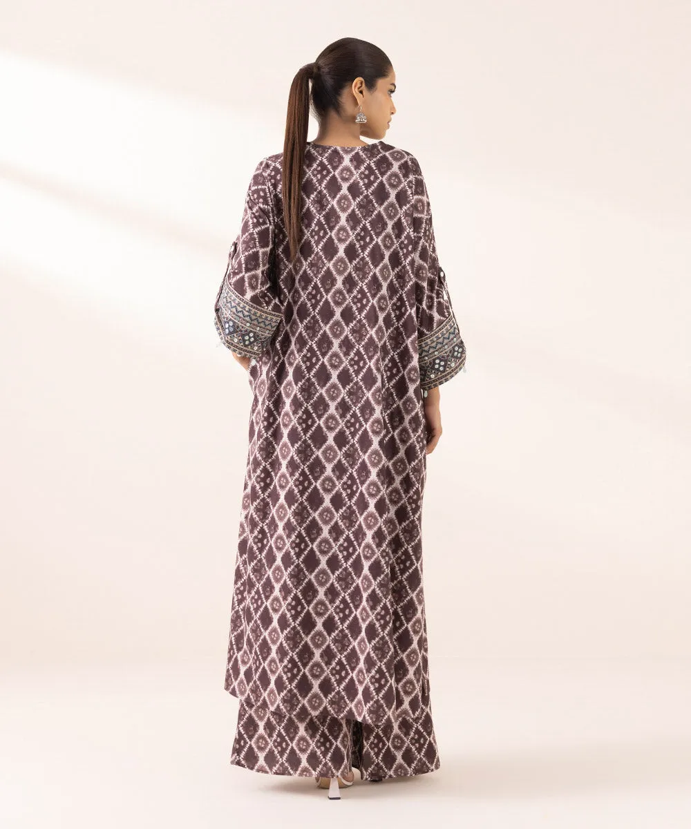 Embroidered Cotton Viscose Shirt