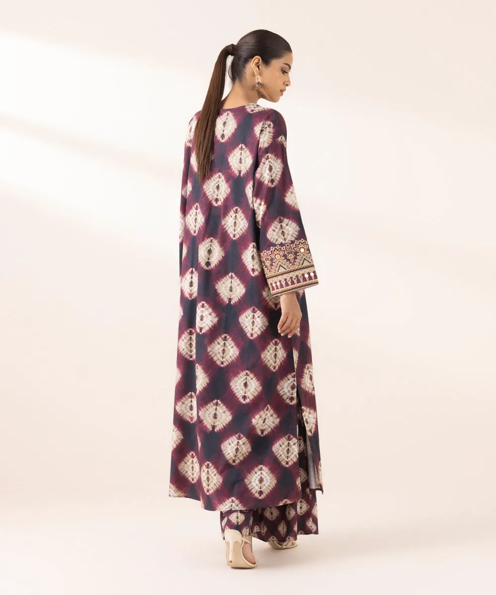 Embroidered Cotton Viscose Shirt