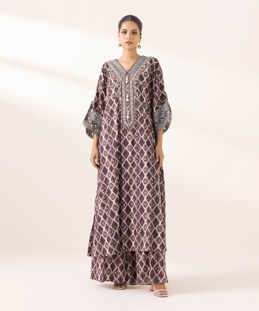 Embroidered Cotton Viscose Shirt