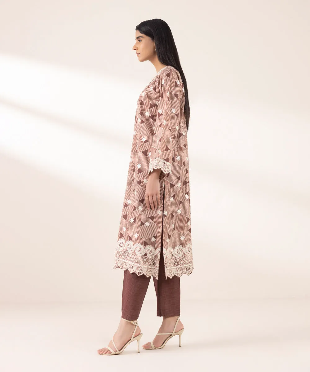 Embroidered Lawn Shirt