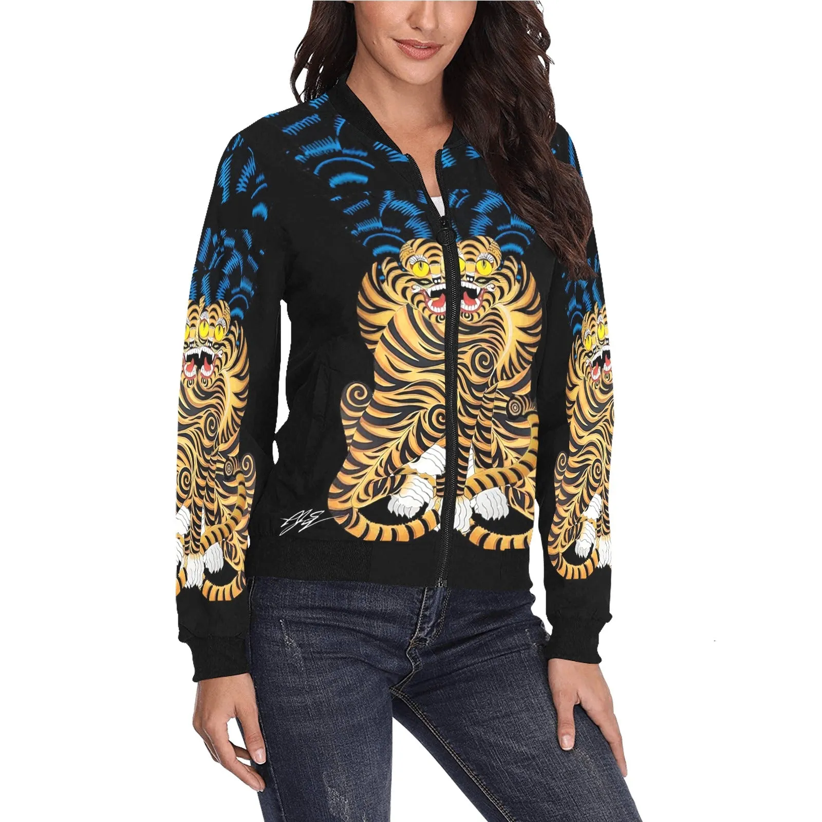 Entanglement Women's Bomber Jacket