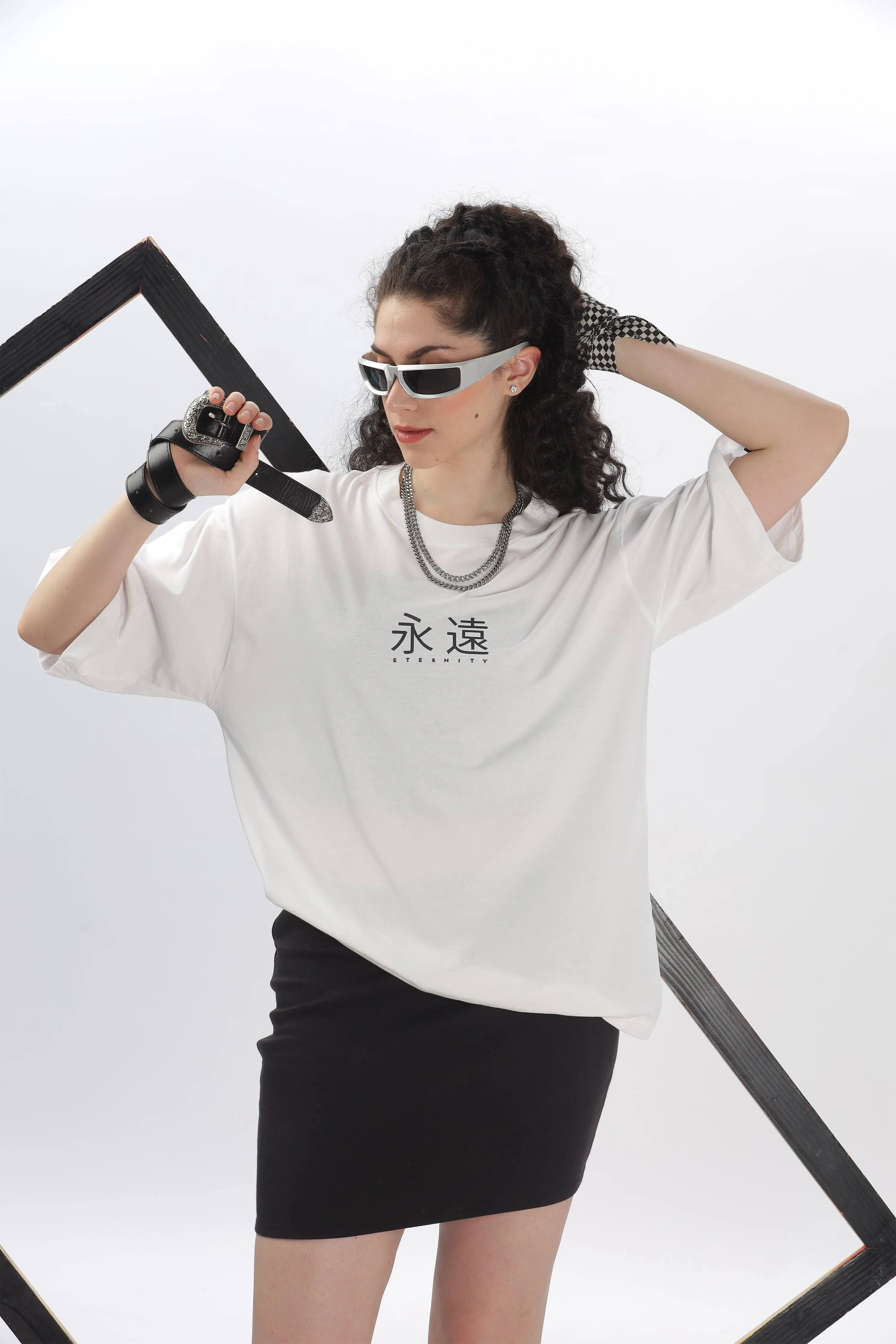 Eternity White Oversized T-shirt