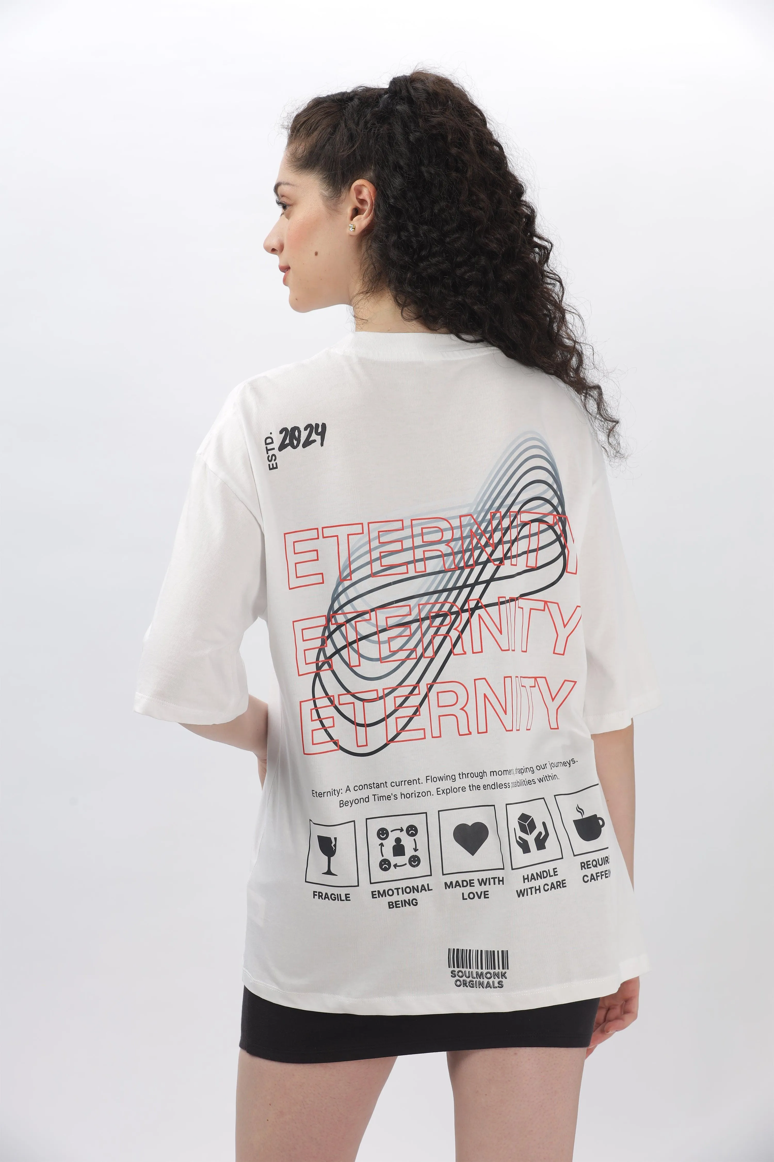 Eternity White Oversized T-shirt
