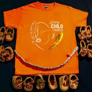 Every Child Matters Native Feather For Orange Shirt Day Unisex T-Shirt/Hoodie/Sweatshirt 290